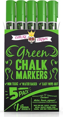 Rotulador de tiza líquida - Marcador de borrado en seco - Marcadores de tiza para letreros de pizarra, Foto 1 de 4