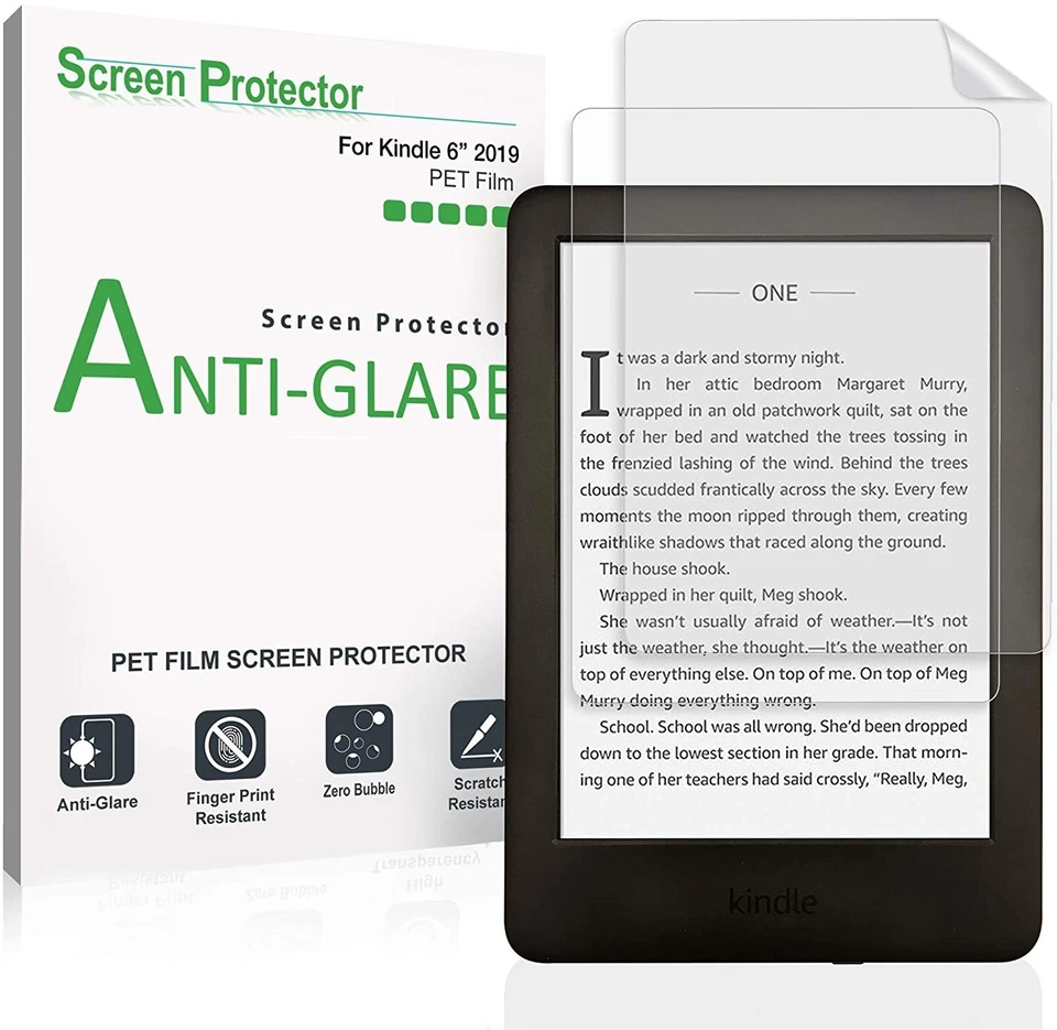 Premium All-new Amazon Kindle Fire HD7,HD8,HD10 (2021) Soft PET Screen Protector - Image 1 of 1