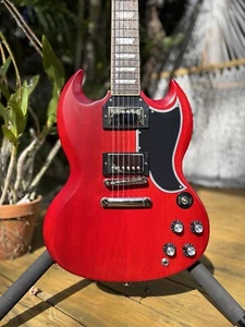 Epiphone 1961 Les Paul SG Standard Burstbuckers, Aged Finish, Repaired Neck - Picture 1 of 16