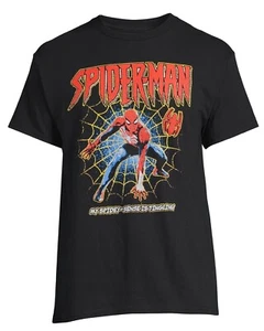 MARVEL SPIDER-MAN MENS WEB WALK MEN'S GRAPHIC SHORT SLEEVE T-SHIRT SIZE 3XL NEW - Picture 1 of 8