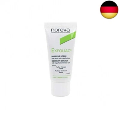 LED NOREVA Exfoliac Anti-Imperfections Getönte Pflege 30 ml – Farbe: Golden ge - Bild 1 von 2