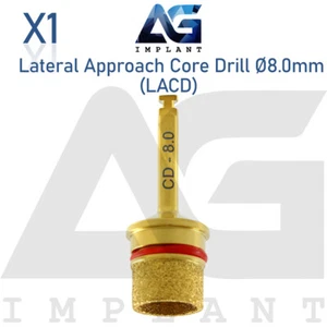 Lateral Approach Core Drill Sin us Lift Ø8.0mm Tool Dental - Picture 1 of 3