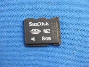 Original SanDisk 8GB Memory Stick M2 Micro 8 GB Neu San Disk Speicherkarte Card - Picture 1 of 5