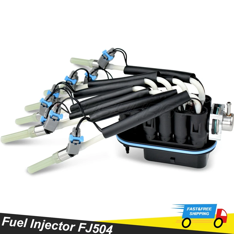 8 Cylinder Fuel Spider Injector FJ504 For 1996-1999 Chevrolet C1500   -V8 5.7L — 第 1/4 张图片