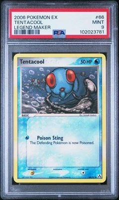 2006 Pokemon EX Legend Maker # 66 Tentacool PSA 9 Card MINT! Trusted Seller! - Image 1 of 2