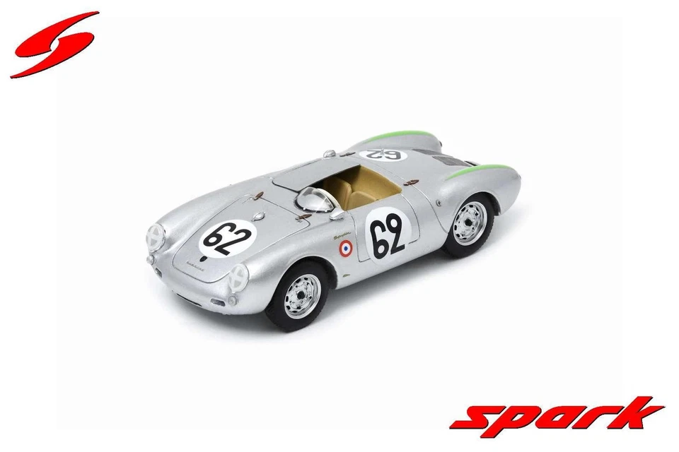 Casco Jaroslav S9712 1:43 SPARK Porsche 550 Rs Spider 1498Cc S4 #62 Le Mans 1955 Foto 1 de 2