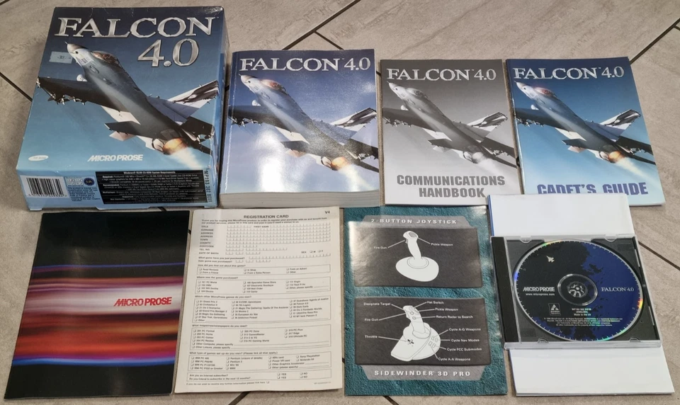Falcon 4.0 Big Box Version For PC CD-Rom By MicroProse - Image 1 of 4