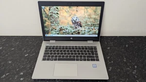 HP ProBook 640 G5 Laptop, i3 8th Gen, 8 GB RAM, 256 GB NVMe SSD, Windows 11 Pro, - Picture 1 of 13