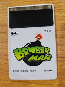 Bomberman PC Engine Hu Card Japan import US Seller