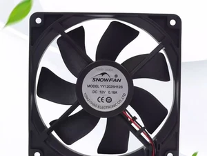 Ventilador de refrigeración de 2 hilos SNOWFAN YY12025H12S DC12V 0,18A - Imagen 1 de 3