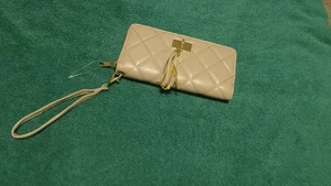 Handgelenktasche Damen hellbraun  - Bild 1 von 2