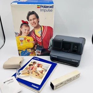 Polaroid Sofortbildkamera 600 Impulse Plus  Top Zustand In OVP Mit Filter - Bild 1 von 14
