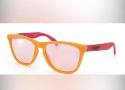 LIMITED EDITION Oakley Blacklight Orange and Pink Sunglasses - Image 1 of 4