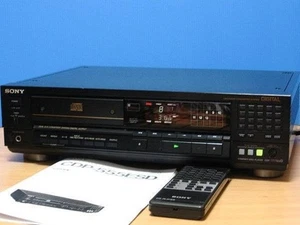 Sony CD Player CDP-555ESD CD Deck Wartung abgeschlossen, funktioniert gut - Bild 1 von 7