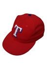 Vintage MLB New Era Texas Rangers Sportswear Red Snapback Cap - Medium 7 