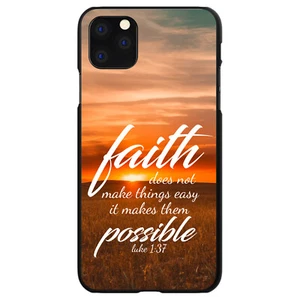 Funda rígida para iPhone/Samsung Galaxy Luke 1:37 - La fe hace posible - Imagen 1 de 39