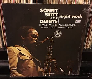 Sealed SONNY STITT & the Giants NIGHT WORK 1974 Black Lion BLP 30154 UK - Picture 1 of 2