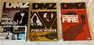 DMZ Vol. 2-3-4Vertigo/DC Comics NM 3 Book Trade Mint - Bild 1 von 4