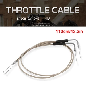 44" Throttle Idle Cable Wire Kit For Fat Boy Heritage Softail 1996-2017 1997 - Picture 1 of 7