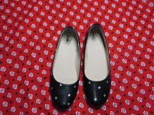 Gap Kids Girls Ballet Flat Black Size 4 - Picture 1 of 8