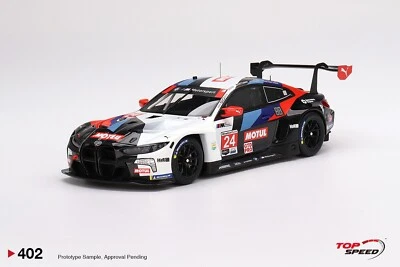 1/18 BMW M4 GT3   BMW Team RRL  Daytona 24 Hrs 2022 #24 Eng/Wittmann/Yelloly - Image 1 of 4