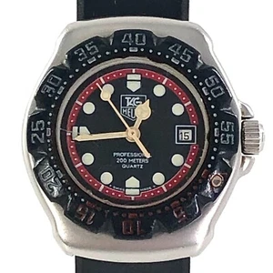 TAG Heuer Formula 1 Professional 374.508 Ladies Watch Quartz Black in Stock - Picture 1 of 9
