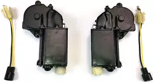 1968 - 1982 Corvette Power Window Motors BOTH SIDES RH LH Includes Gear C3 NEW - Picture 1 of 4
