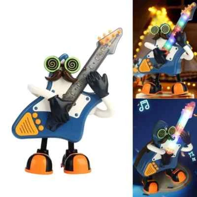 Mr. Rock Interactive Guitar Robot Toy–Music Lights &Multi-Function Play for Kids - Image 1 of 4