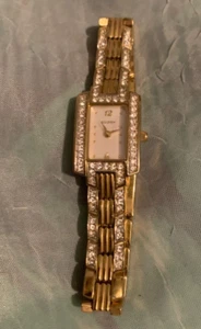 Vintage Elgin Ladies Wristwatch Bejeweled - Picture 1 of 4