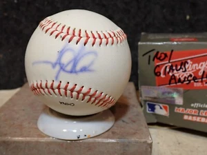 TROY GLAUS ANAHEIM ANGELS SIGNED AUTOGRAPH BALL - Picture 1 of 2