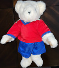 THE VERMONT TEDDY BEAR COMPANY BOSSI 11 WHITE BEAR VTG  JOINTED HOT DEAL!!