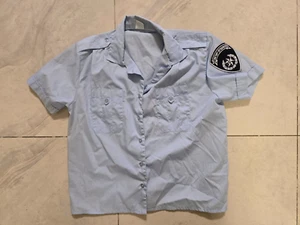 🚨 Genuine Israel Police Obsolete Shirt - Size Medium - Vintage Collectible A735 - Picture 1 of 4