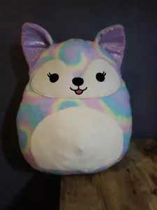 Squishmallows Over the Rainbow Squad 12" Felexine the Fox Pastel Easter Plush - Picture 1 of 4