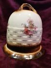 Antique / Vintage large Cheese dome / dish with underplate / stand EMPRESS