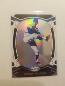 2021 Chronicles Certified Sandy Koufax #7 Brooklyn Dodgers - FREE SHIPPING - Picture 1 of 1