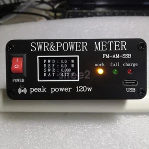 New 1.8M-50MHz SWR Power Watt Meter SWR &Power Meter FM AM CW HF Transceiver - Picture 1 of 6