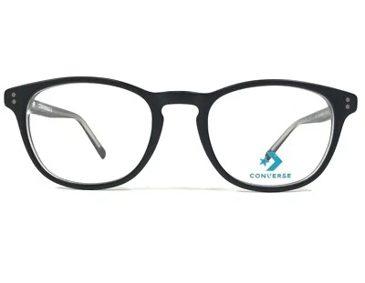 Monturas de gafas Converse para niños K305 negro/cristal negro transparente redondo 47-19-135 Foto 1 de 4