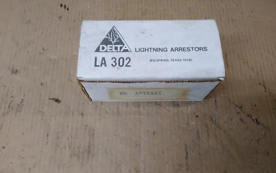 Delta LA302 250 VOLTS MONOFÁSICO para-raios NOVO ESTOQUE ANTIGO - Imagem 1 de 4