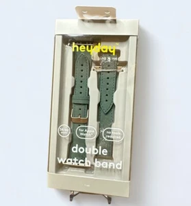 Heyday Apple Watch Single Double Watch Band 38/40mm Olive Green New In Box - Photo 1 sur 4