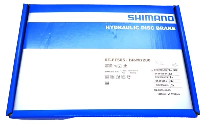 Shimano Altus ST-EF505/BR-MT200 Brake and Shifter Combo 9 Speed, Hydraulic - Image 1 of 2