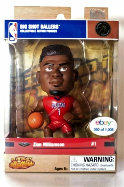 NBA Big Shot Ballers New Orleans Pelicans Zion Williamson 5" Action Figure (BSPEL)