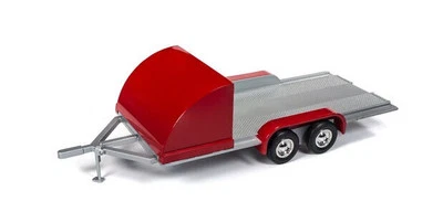 AMERICAN MUSCLE - Carrello con rampa grigia e rossa - 1/18 - AMM1167 - Immagine 1 di 3