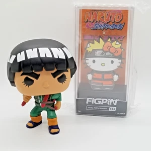 Naruto Shippuden Lot Rock Lee Funko Pop Hello Kitty x Naruto 635 FiGPiN Cosplay - Picture 1 of 11