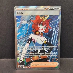 Mela 236/182 Paradox Rift Ultra Rare Full Art Supporter Pokemon - Bild 1 von 2