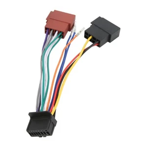 New ISO Wiring Harness Connector Adapter Car Stereo Radio Harness Connector For - Picture 1 of 12