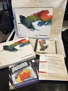 Adobe Photoshop CS CD, User Guide Book Original Box Complete Set 192 Mb - Picture 1 of 8