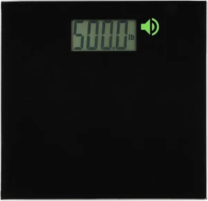 500 lb Extra-Wide Digital Bathroom Scale - Talking Weight with Black - Picture 1 of 7