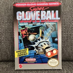 Super Glove Ball Nintendo Nes Complete CIB Good Condition Authentic