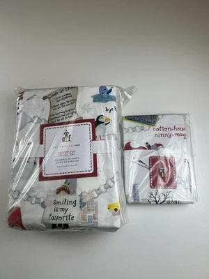 Pottery Barn 青少年 Elf™ 床单套装 - 大号 - 假日床上用品 + 2 个 STND 枕套 — 第 1/4 张图片