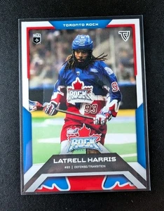 Latrell Harris 2025 TFL National Lacrosse League NLL Color Match Parallel #83 - Picture 1 of 2